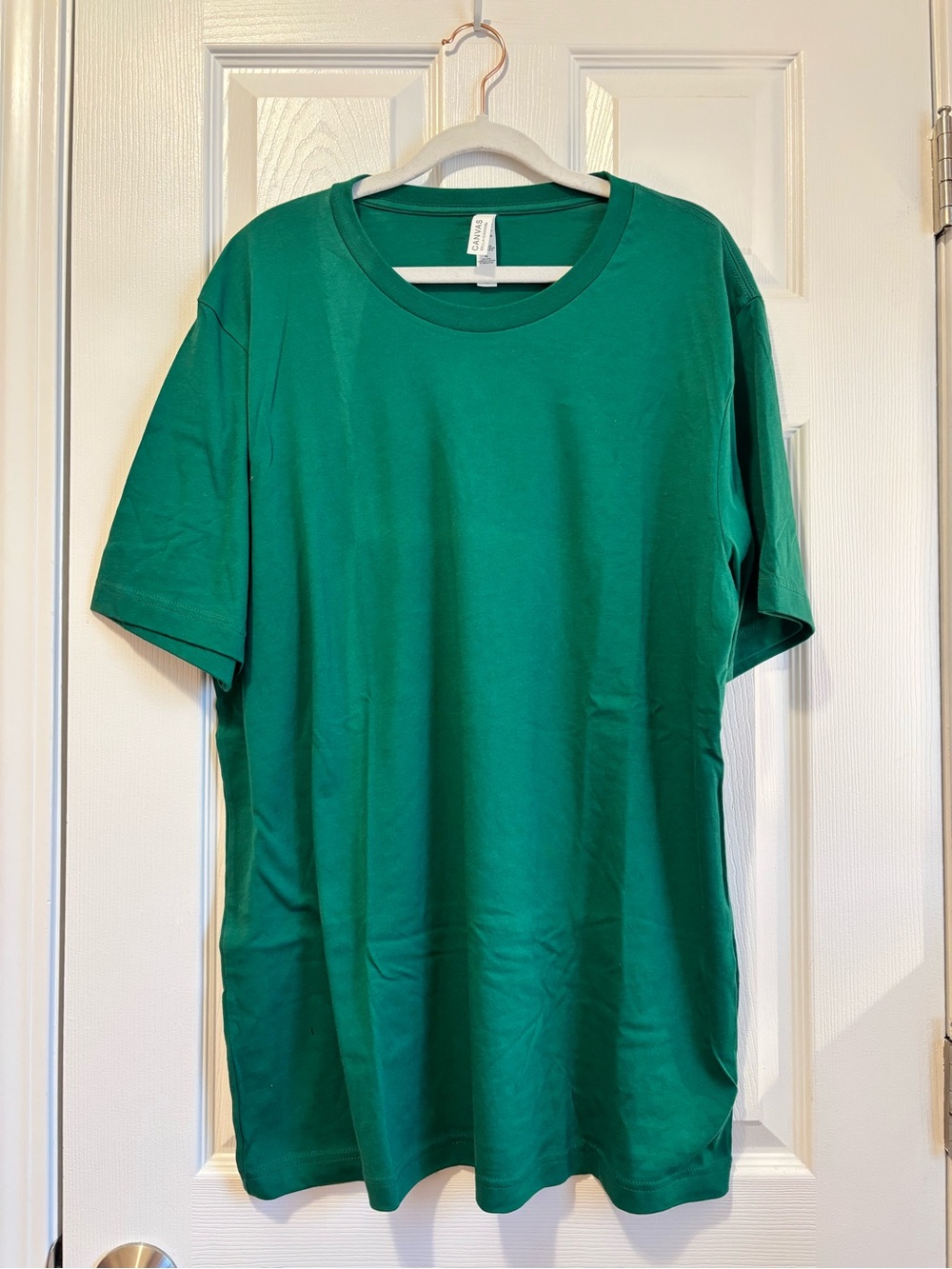 100% Cotton Unisex Crew Neck T-Shirt - Kelly Green